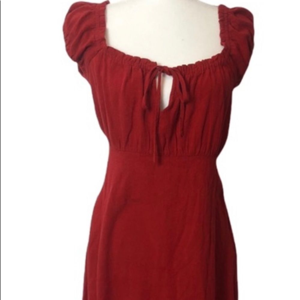 Aeropostale Red body dress NEVER WORN!